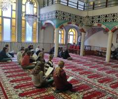 Moscheebesuch der ev. Religionsgruppen der Klasse 8