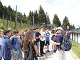 Exkursion der Neuntklässler nach Natzweiler-Struthof